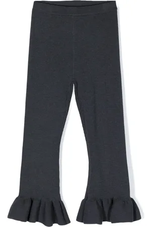 JNBY by JNBY Ruffled knitted trousers