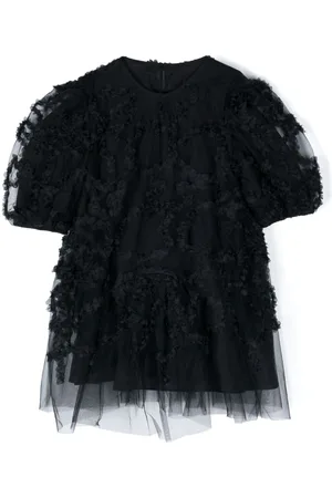 JNBY by JNBY Floral-embroidered tulle dress