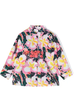 JNBY by JNBY Floral-print cotton shirt