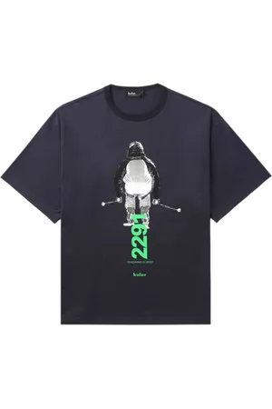 Kolor Graphic-print cotton T-shirt