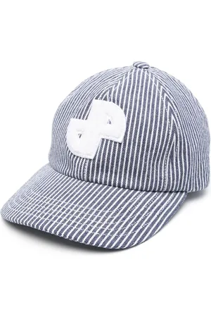 Patou JP striped cotton cap