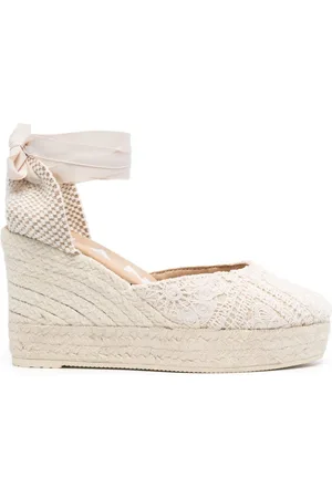 MANEBI Yucatán 100mm wedge espadrilles