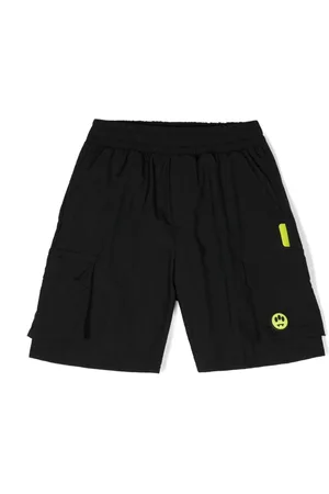 BARROW Logo-appliqué cargo shorts