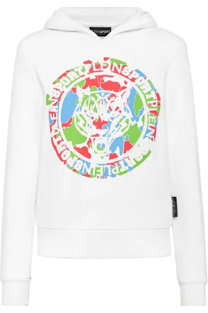 Philipp Plein Carbon Tiger cotton-blend hoodie