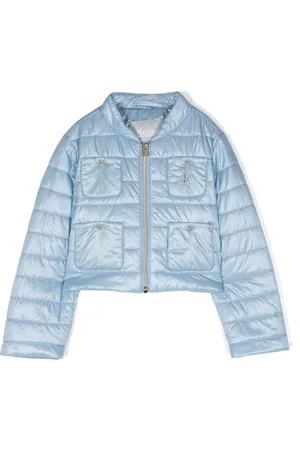 HERNO Logo-lettering padded jacket