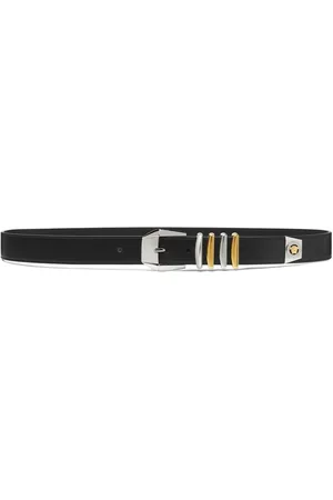 VERSACE Medusa-motif leather belt