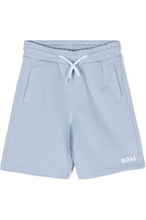 HUGO BOSS Logo-print jersey shorts