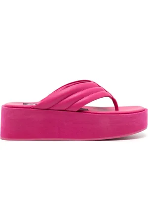 SENSO Reese platform leather flip-flops