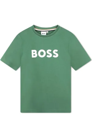 HUGO BOSS Logo-print cotton T-shirt