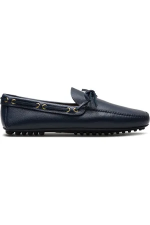 CAR SHOE Driving leather loafers