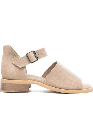 Moma Grinzato suede sandals