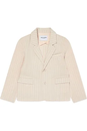 Trussardi Pinstripe single-breasted blazer