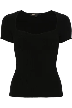 Maje Ribbed-knit top