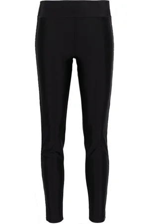 VERSACE Logo-jacquard leggings