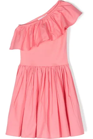 Molo Chloey ruffled-trim one-shoulder dress