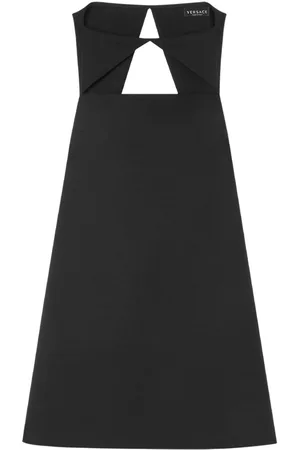 VERSACE Cut-out sleeveless minidress