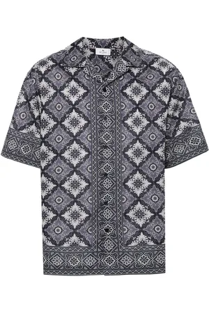 Etro Abstract-print cotton shirt