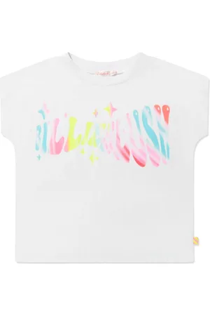 Billieblush Logo-print cotton T-shirt