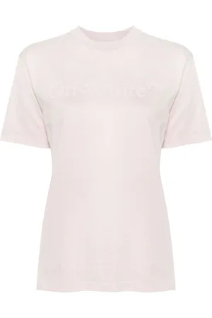 OFF-WHITE Logo-print ombré T-shirt