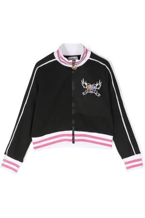 Chiara Ferragni Logo-print varsity track jacket