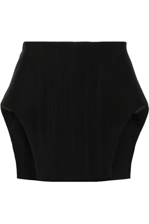 MUGLER Corset-inspired mini skirt