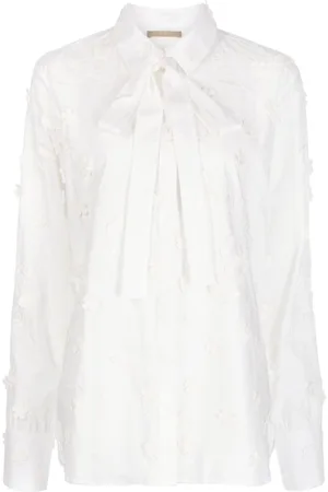 Elie saab Embroidered cotton shirt