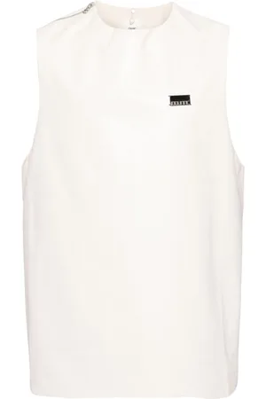 OAMC Zipped cotton tank top