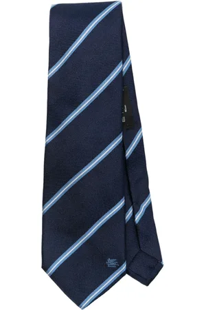 Etro Striped silk tie
