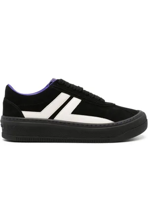 Lanvin X Future Cash suede sneakers