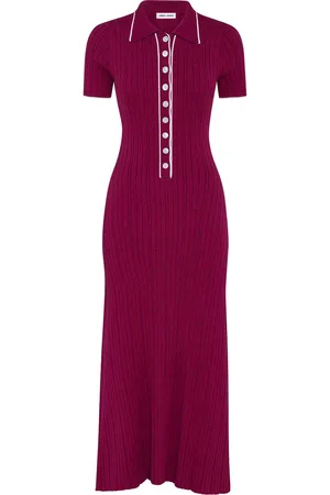 Anna Quan Penelope knitted maxi dress