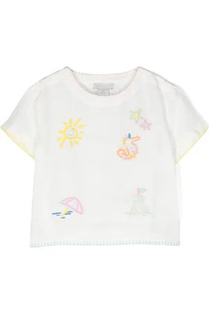Stella McCartney Motif-embroidered T-shirt