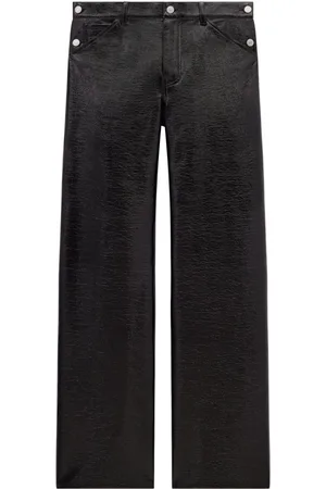 Courrèges Sailor wide-leg vinyl trousers