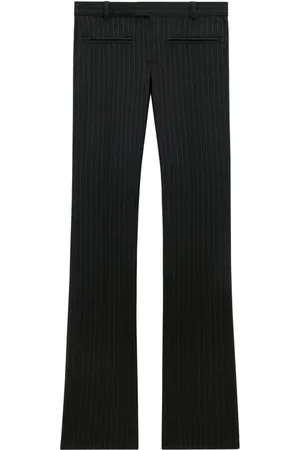 Courrèges Heritage pinstripe wool trousers