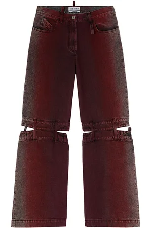 The Attico Ashton cut-out jeans