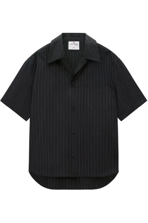 Courrèges Pinstriped cotton shirt