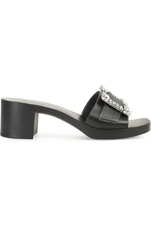 Sergio Rossi Sr Jelly 40mm buckled mules