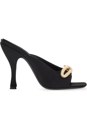 Salvatore Ferragamo 105mm crystal-embellished bow-detailing sandals