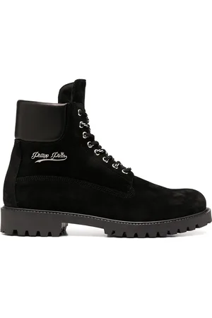 Philipp Plein Suede ankle boots