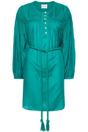Marant Etoile Adeliani belted short dress
