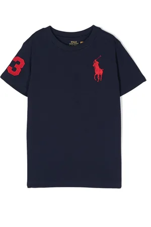 Ralph Lauren Logo-embroidered cotton t-shirt
