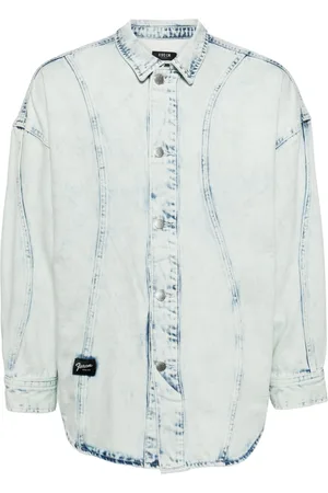 FIVE CM Washed denim shirt