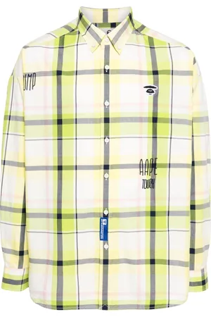 A Bathing Ape Plaid cotton shirt
