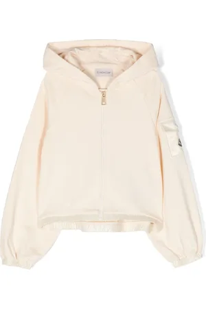 Moncler Hooded cotton zip-up hoodie
