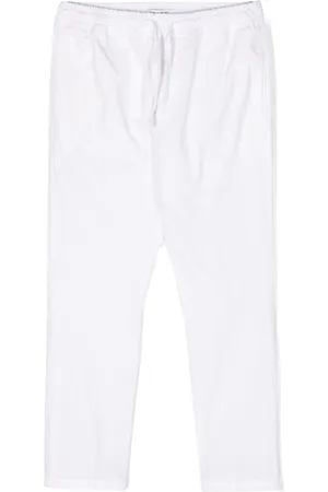 Paolo Pecora Elasticated-waist twill trousers