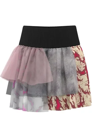 MACCAPANI Cristina layered miniskirt
