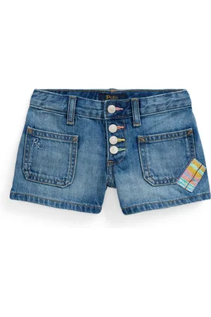 Ralph Lauren Patch-detail denim shorts
