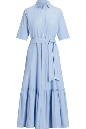 Ralph Lauren Short-sleeve cotton shirt dress