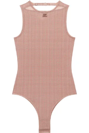 Courrèges Buckle checked body