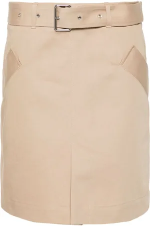 Totême Front-slit belted skirt