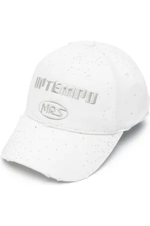 MARTINE ROSE Rolled distressed cap